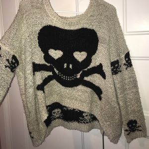 Love Skull Sweater